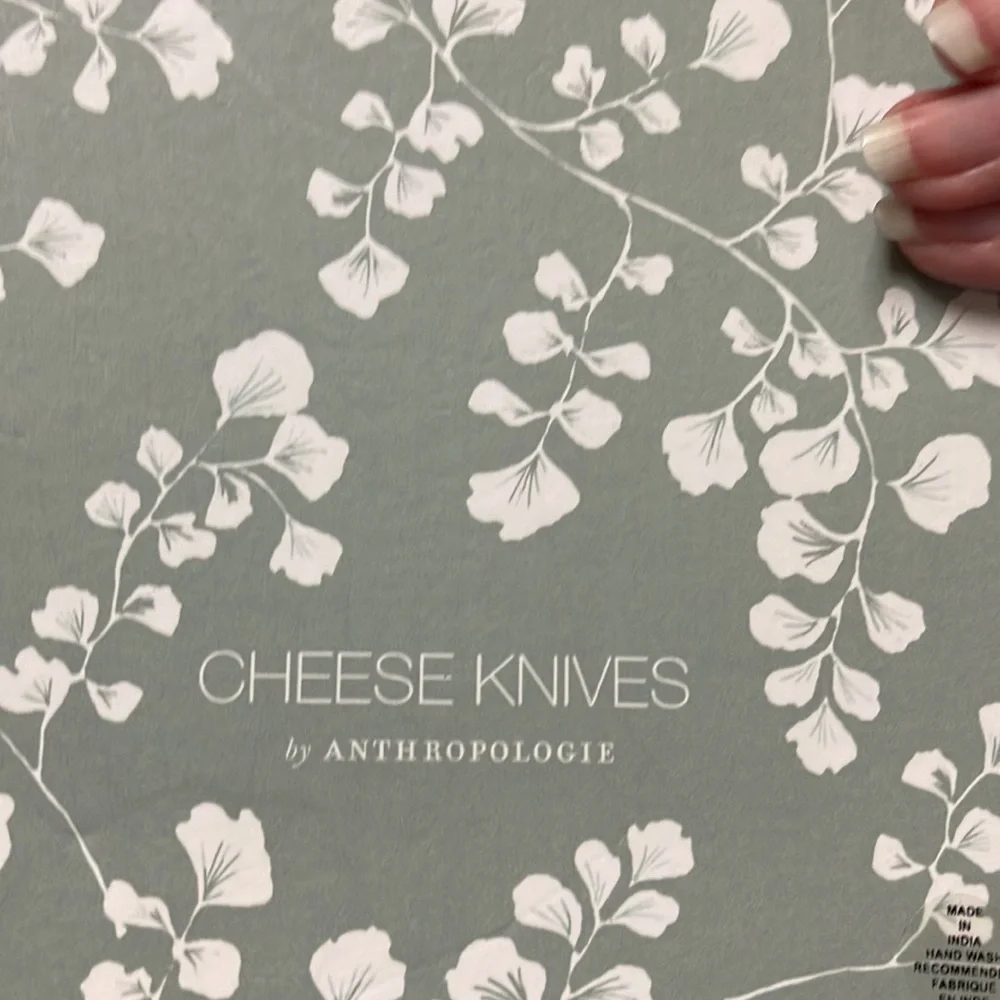 Anthropologie Finn Cheese Knives